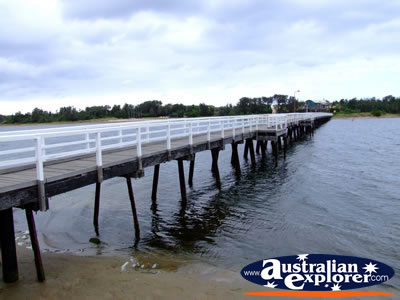 Lakes Entrance Jetty . . . CLICK TO VIEW ALL LAKES ENTRANCE POSTCARDS