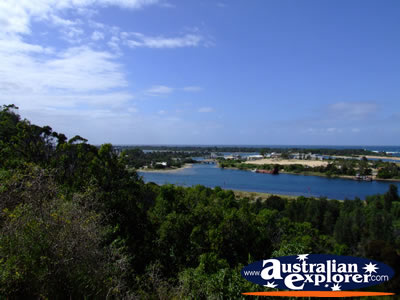 View of Lakes Entrance . . . CLICK TO VIEW ALL LAKES ENTRANCE POSTCARDS