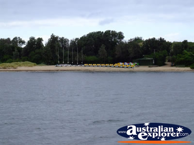 Waterfront at Lakes Entrance . . . CLICK TO VIEW ALL LAKES ENTRANCE POSTCARDS