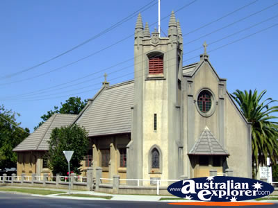 Orbost Church . . . CLICK TO VIEW ALL ORBOST POSTCARDS