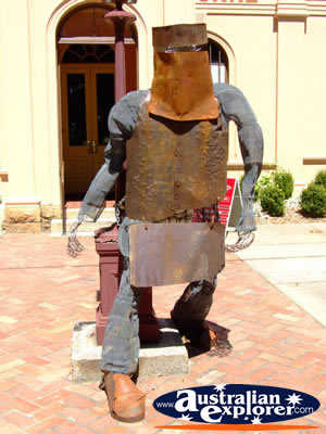 Beechworth Burke Museum Ned Kelly . . . CLICK TO VIEW ALL BEECHWORTH POSTCARDS