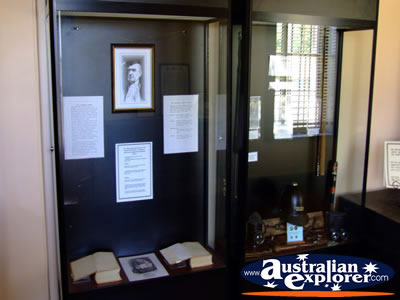 Display in the Beechworth Courthouse . . . CLICK TO VIEW ALL BEECHWORTH (COURTHOUSE) POSTCARDS