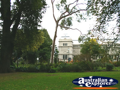 Building on Carlton Garden Grounds . . . VIEW ALL MELBOURNE (CARLTON GARDENS) PHOTOGRAPHS