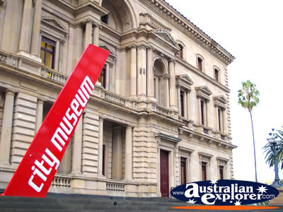 Melbourne City Museum . . . CLICK TO VIEW ALL MELBOURNE (MUSEUMS) POSTCARDS