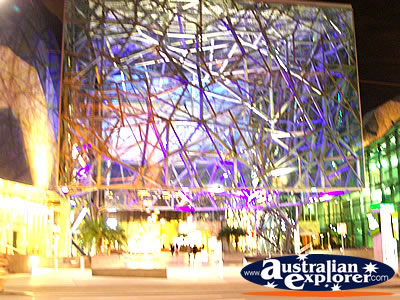 Melbourne Federation Square . . . CLICK TO VIEW ALL MELBOURNE (FEDERATION SQUARE) POSTCARDS