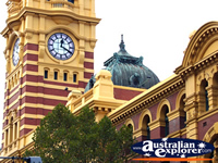 Flinders Street Station Clock Tower . . . CLICK TO ENLARGE