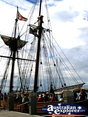 Old Sailing Ship in Geelong . . . VIEW ALL GEELONG PHOTOGRAPHS