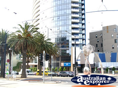 Funky building on Harbour Esplanade . . . VIEW ALL MELBOURNE (HARBOUR ESPLANADE) PHOTOGRAPHS
