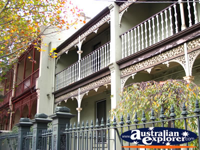 Beautiful Melbourne Houses . . . CLICK TO VIEW ALL MELBOURNE (BUILDINGS) POSTCARDS