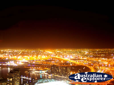 Amazing shot from Melbourne Observation Deck . . . VIEW ALL MELBOURNE (OBSERVATION DECK) PHOTOGRAPHS