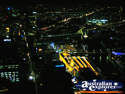 Amazing view over all of Melbourne from Observation Deck . . . CLICK TO VIEW ALL MELBOURNE (OBSERVATION DECK) POSTCARDS
