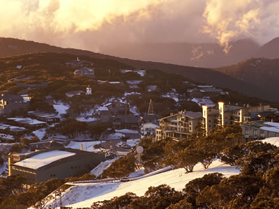Mount Buller View . . . CLICK TO VIEW ALL MOUNT BULLER POSTCARDS