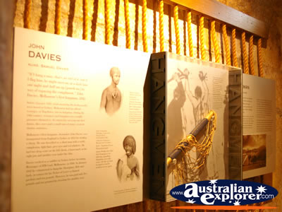 Display in the Old Melbourne Gaol . . . VIEW ALL MELBOURNE (OLD MELBOURNE GAOL) PHOTOGRAPHS