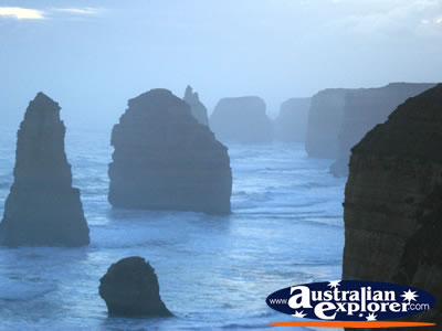 The Apostles on Great Ocean Road . . . CLICK TO VIEW ALL GREAT OCEAN ROAD (TWELVE APOSTLES) POSTCARDS