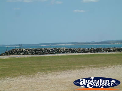 View from Geraldton Foreshore . . . CLICK TO VIEW ALL GERALDTON POSTCARDS
