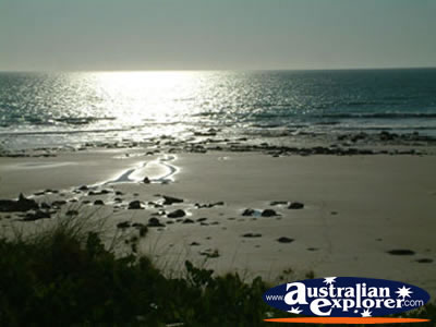 Broome Cable Beach at Dusk . . . CLICK TO VIEW ALL BROOME POSTCARDS