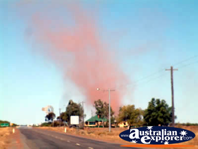 Twister in Yalgoo . . . CLICK TO VIEW ALL YALGOO POSTCARDS