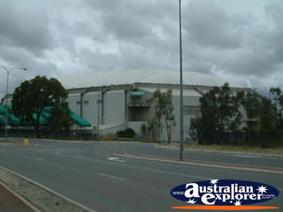Perth Burswood Dome View from Street . . . CLICK TO VIEW ALL PERTH (BUILDINGS) POSTCARDS