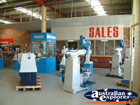 Fiora Machinery Showroom in Perth . . . CLICK TO ENLARGE