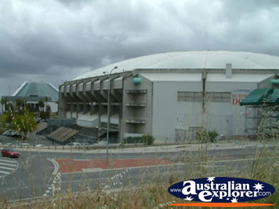 Perth Burswood Dome . . . CLICK TO VIEW ALL PERTH (BUILDINGS) POSTCARDS