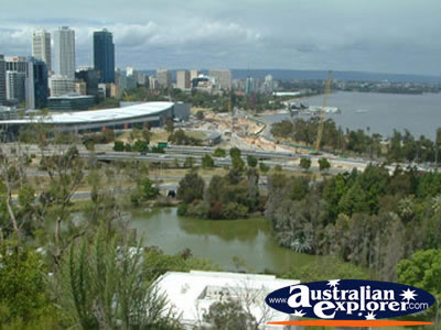 Landscape of Perth . . . CLICK TO VIEW ALL PERTH POSTCARDS