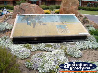 Merredin Shire Council Sign . . . CLICK TO VIEW ALL MERREDIN POSTCARDS