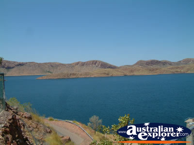 Lake Argyle in WA . . . CLICK TO VIEW ALL LAKE ARGYLE POSTCARDS
