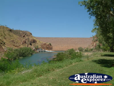Lake Argyle Ord River View . . . CLICK TO VIEW ALL LAKE ARGYLE POSTCARDS