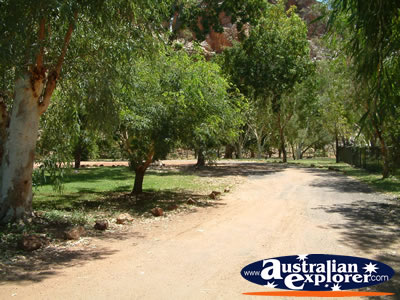 Lake Argyle Picnic Spot . . . CLICK TO VIEW ALL LAKE ARGYLE POSTCARDS