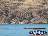 Lake Argyle and Boat . . . CLICK TO ENLARGE