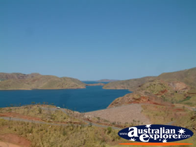 Lake Argyle View . . . CLICK TO VIEW ALL LAKE ARGYLE POSTCARDS