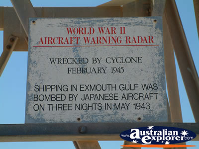 Exmouth Lighthouse WWII Radar Warning . . . CLICK TO VIEW ALL EXMOUTH POSTCARDS