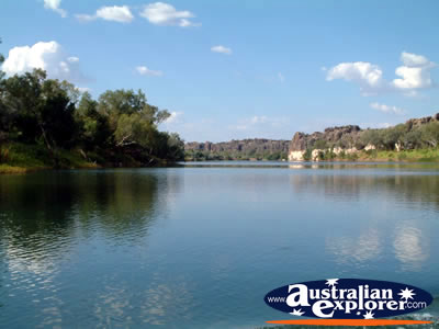The Neverending Fitzroy Crossing Geikie Gorge . . . CLICK TO VIEW ALL GEIKE GORGE POSTCARDS