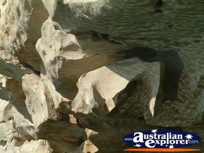 Rocks at Fitzroy Crossing Geikie Gorge . . . CLICK TO VIEW ALL GEIKE GORGE POSTCARDS
