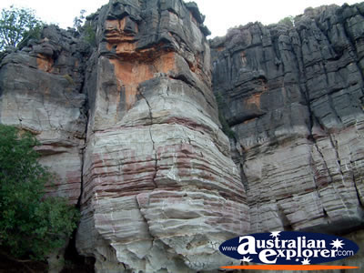 Fitzroy Crossing Geikie Gorge Walls . . . CLICK TO VIEW ALL GEIKE GORGE POSTCARDS