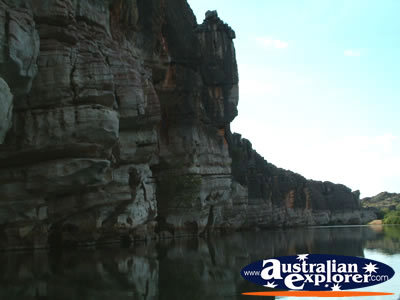 The Unique Fitzroy Crossing Geikie Gorge . . . CLICK TO VIEW ALL GEIKE GORGE POSTCARDS