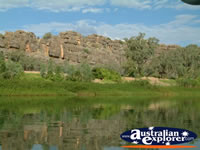 Fitzroy Crossing Geikie Gorge Greenery . . . CLICK TO ENLARGE