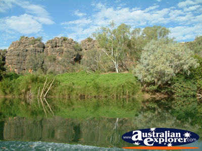 Western Australias Amazing Fitzroy Crossing and Geikie Gorge . . . CLICK TO VIEW ALL GEIKE GORGE POSTCARDS