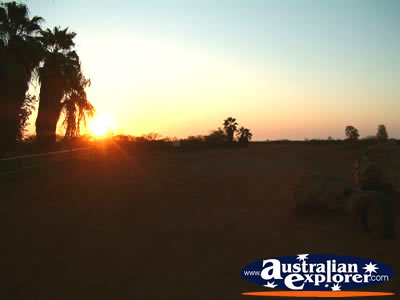 Sandfire Roadhouse Sunset . . . CLICK TO VIEW ALL SANDFIRE POSTCARDS