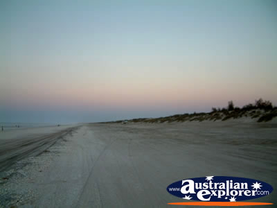 Eighty Mile Beach Early Night Sky . . . CLICK TO VIEW ALL EIGHTY MILE BEACH POSTCARDS