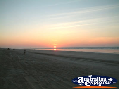 Eighty Mile Beach Early Evening Sunset . . . CLICK TO VIEW ALL EIGHTY MILE BEACH POSTCARDS