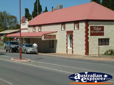 Great old building in Dongara . . . CLICK TO VIEW ALL DONGARA POSTCARDS