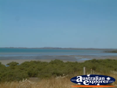 View of Karratha Mud Flats and Beach . . . CLICK TO VIEW ALL KARRATHA POSTCARDS