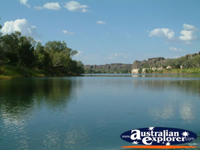 Geike Gorge Near Fitzroy Crossing . . . CLICK TO VIEW ALL GEIKE GORGE POSTCARDS
