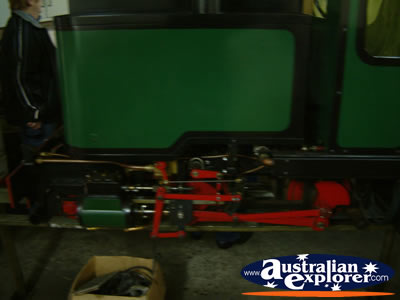 Machinery at Perth Train Club . . . VIEW ALL PERTH (TRAIN CLUB) PHOTOGRAPHS