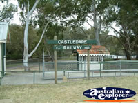 Perth Train Club Railway Sign . . . CLICK TO ENLARGE