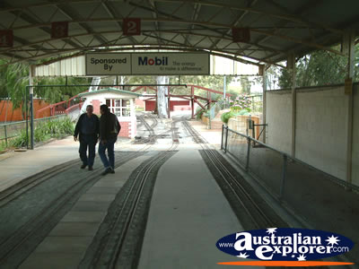 Perth Train Club Tracks and People . . . VIEW ALL PERTH (TRAIN CLUB) PHOTOGRAPHS
