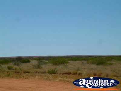 Barren Landscape on Way to Exmouth . . . CLICK TO VIEW ALL EXMOUTH POSTCARDS