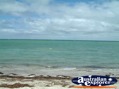 Great shot of the water at Shark Bay in Denham . . . VIEW ALL DENHAM PHOTOGRAPHS