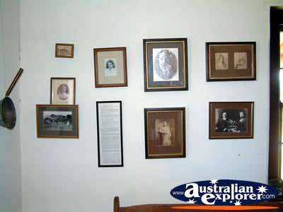 Wall Inside Greenough Goodwins Cottage . . . CLICK TO VIEW ALL GREENOUGH POSTCARDS